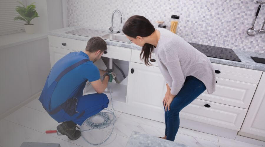 Professional sink repair in Page, ND