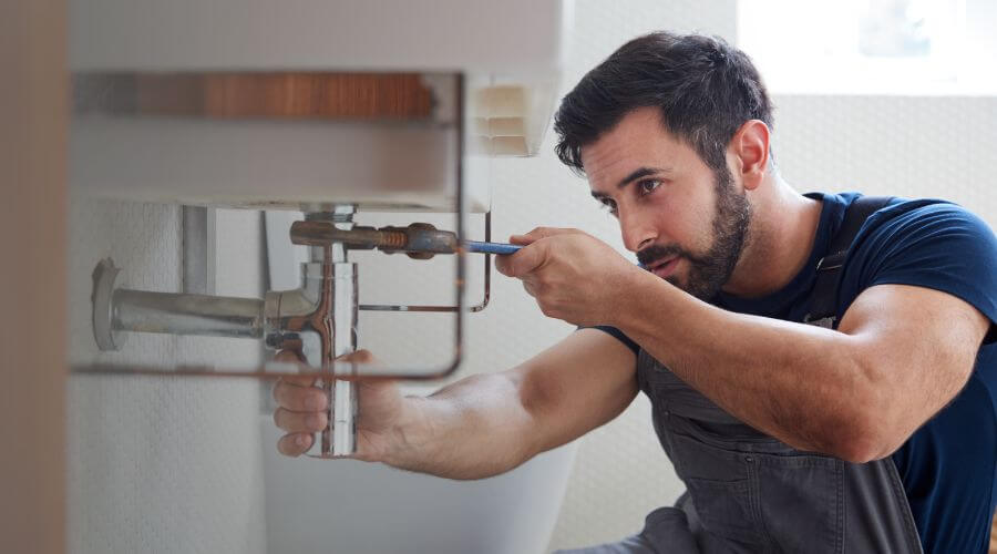 Sink Installation in Page, ND